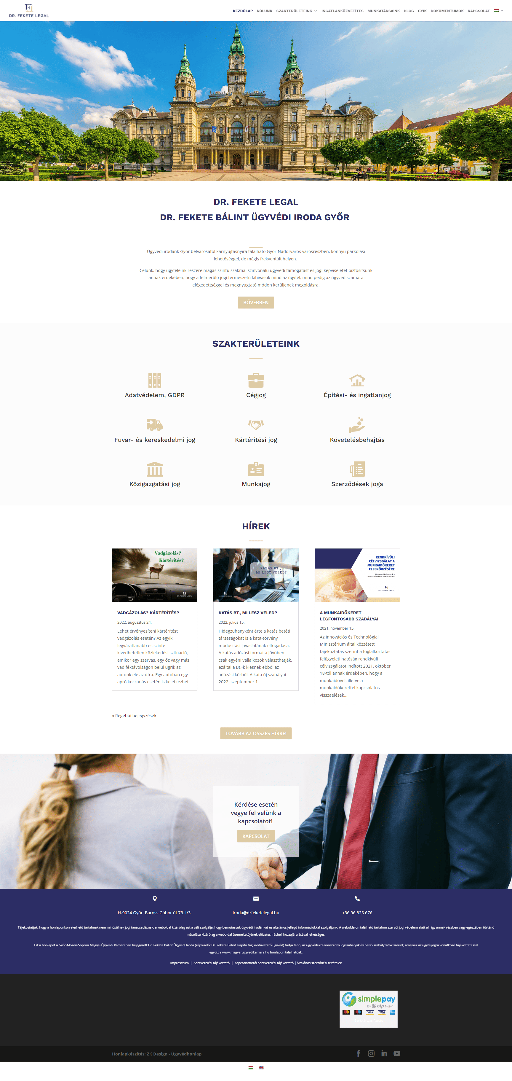 ügyvédhonlap, ügyvédi iroda honlap, honlapkészítés, weboldalkészítés